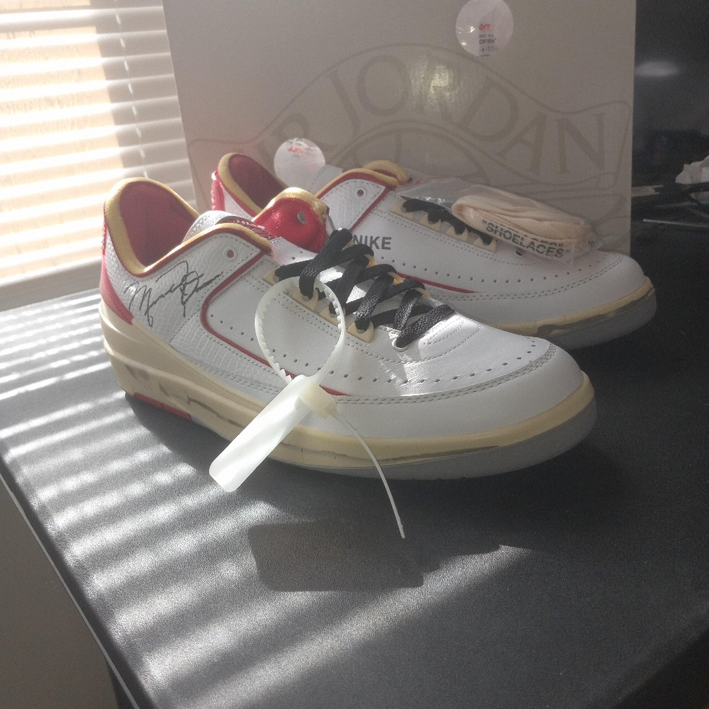NIKE Jordan 2 SP x OFF WHITE Red/White